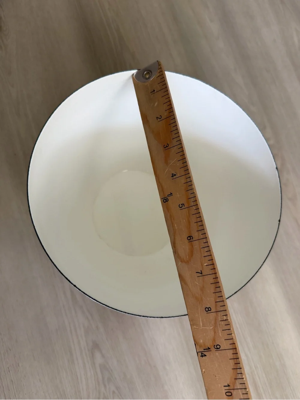 KAJ FRANCK Arabia Enamel Mushroom Bowl Finel Arabia Finland Mid Century Modern